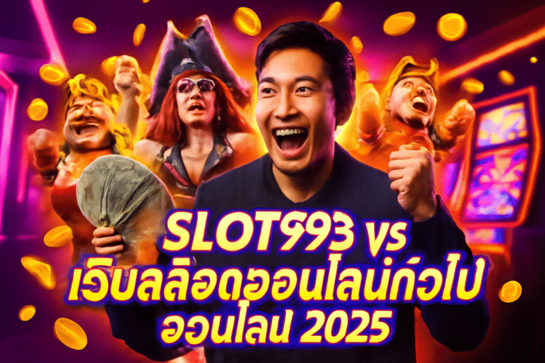 SLOT993 vs เว็บสล็อตออนไลน์ทั่วไป ออนไลน์ 2025