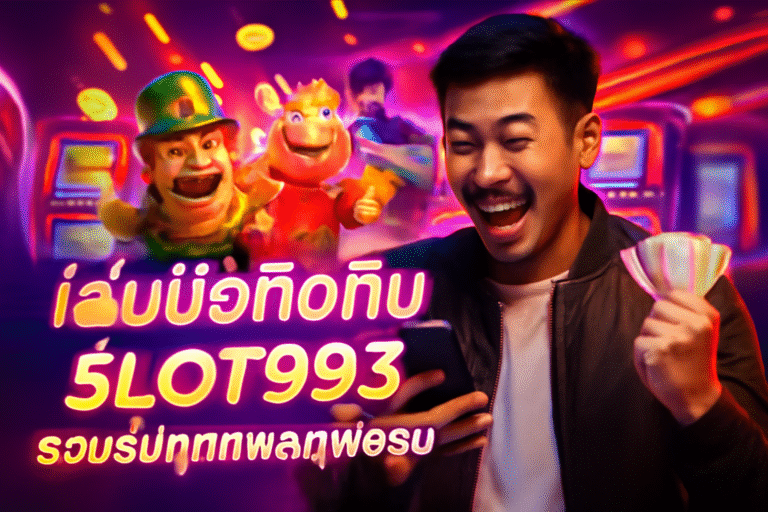 เล่นมือถือกับ SLOT993 รองรับทุกแพลตฟอร์ม