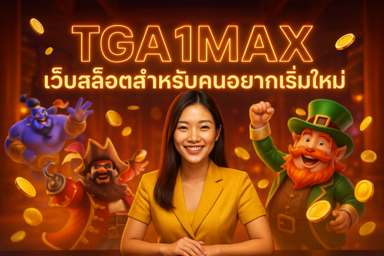 TGA1MAX เว็บสล็อตสำหรับคนอยากเริ่มใหม่
